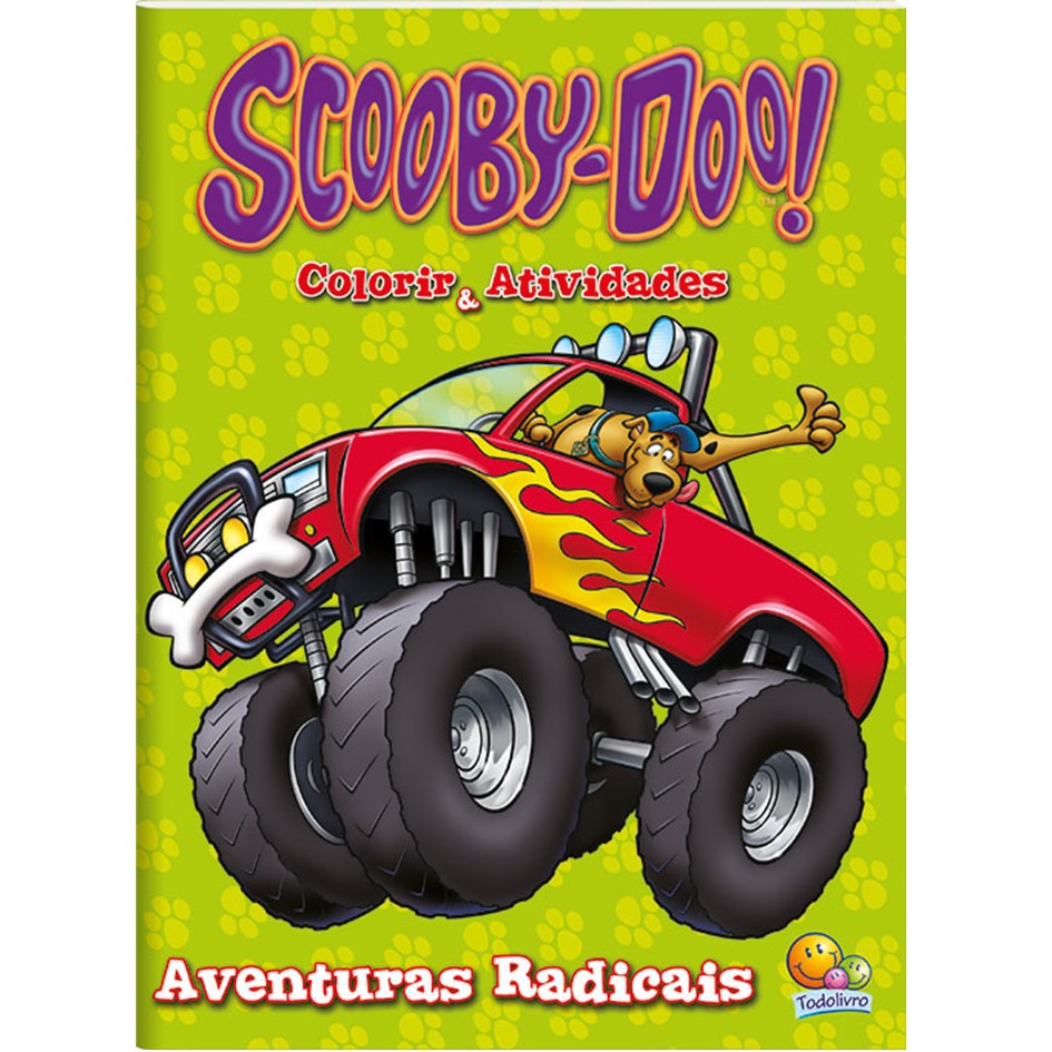 Livro Para Colorir Monster Trucks - Radicais