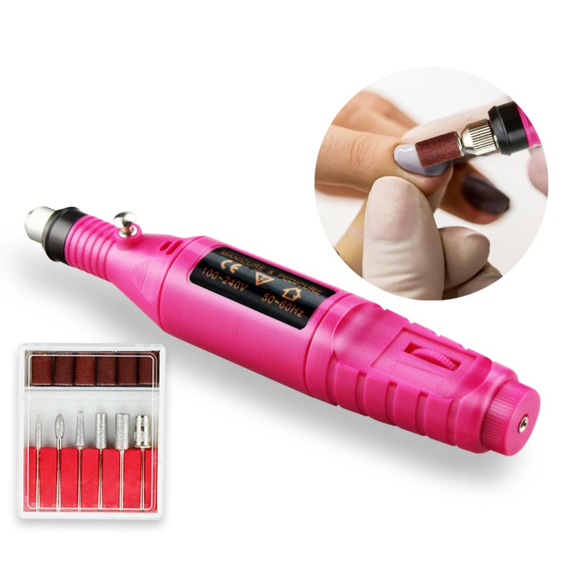 Lixadeira Motor Caneta Pink Bivolts Unha Lixa Elétrica Profissional Bloco Motor Bivolt Shopee 9720