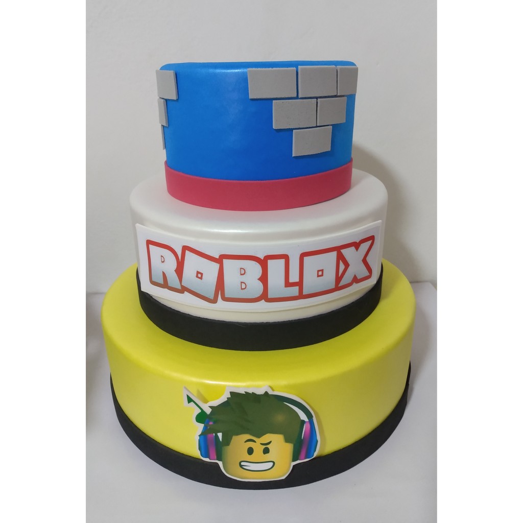 Bolo Fake ROBLOX  Elo7 Produtos Especiais