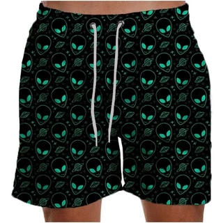 Short Masculino Tactel Et Praia Estampado Elastano Várias Estampas Sh16