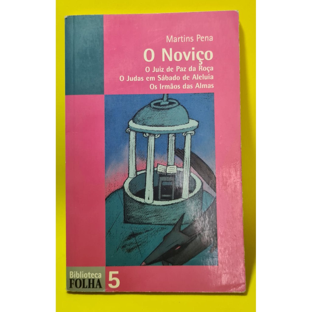 O Noviço por Martins Pena | Shopee Brasil