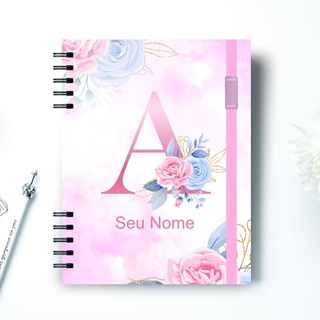 AGENDA 2024 A6 - CAPA FLORAL ROSA - 2DPP