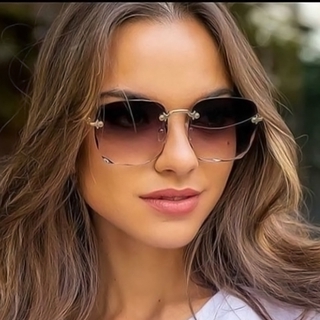 [Escolha De Valor] Designer Coreano Moldura Quadrada Grande E Grossa Sunnies Studios Óculos De Sol Estética Para Mulheres Cor