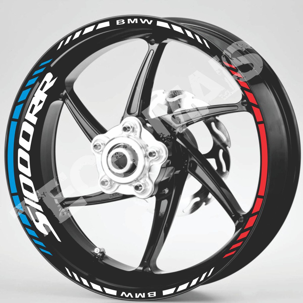 Kit Adesivos refletivo de Frisos, Rodas para motos BMW S1000RR S 1000 ...
