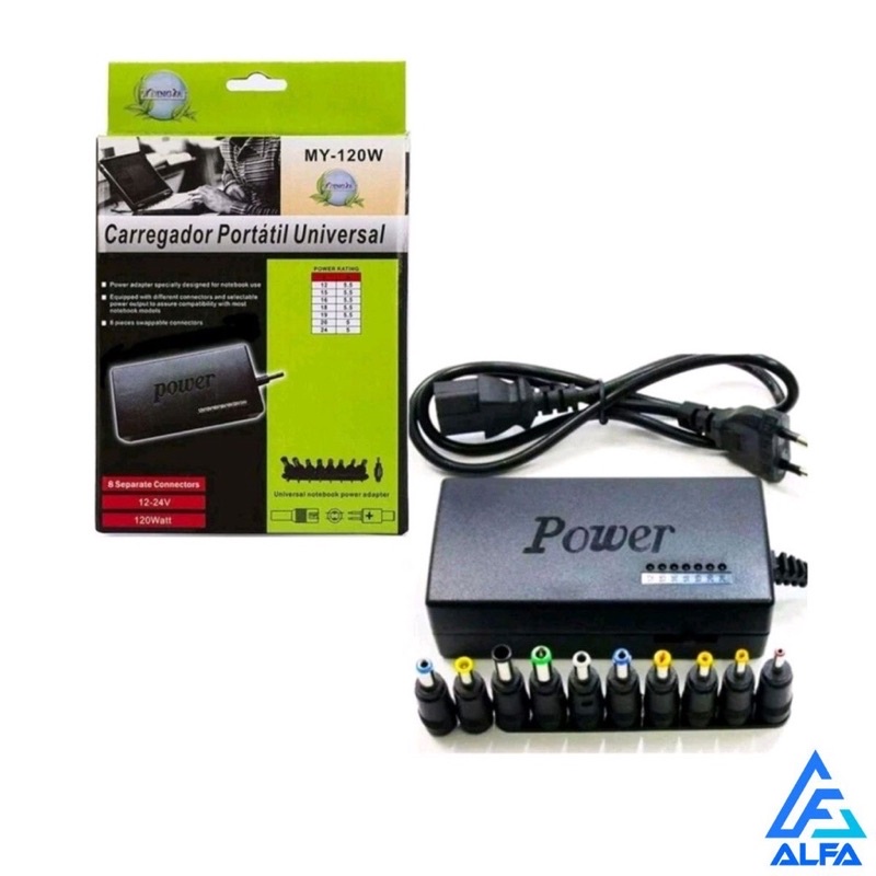 Fonte Carregador Universal Notebook Laptop Computador Cce
