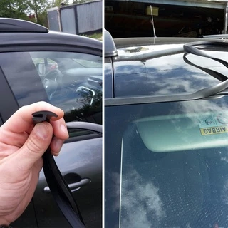 BMW E30 E36 E36 E34 E46 E90 E60 E39 F30 F10 F20 E87 E92 E91 Acessórios De Vedação De Borracha Do Pára-Brisas Dianteiro 1.7M