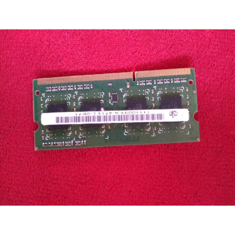 memória RAM notebook