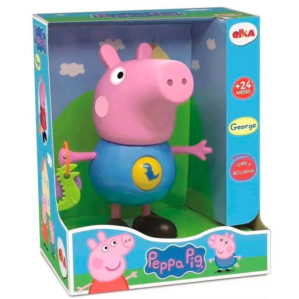 Brinquedo Casa Deluxe da Peppa Pig Playset Com a Suzy Sheep e George em  Promoção na Americanas