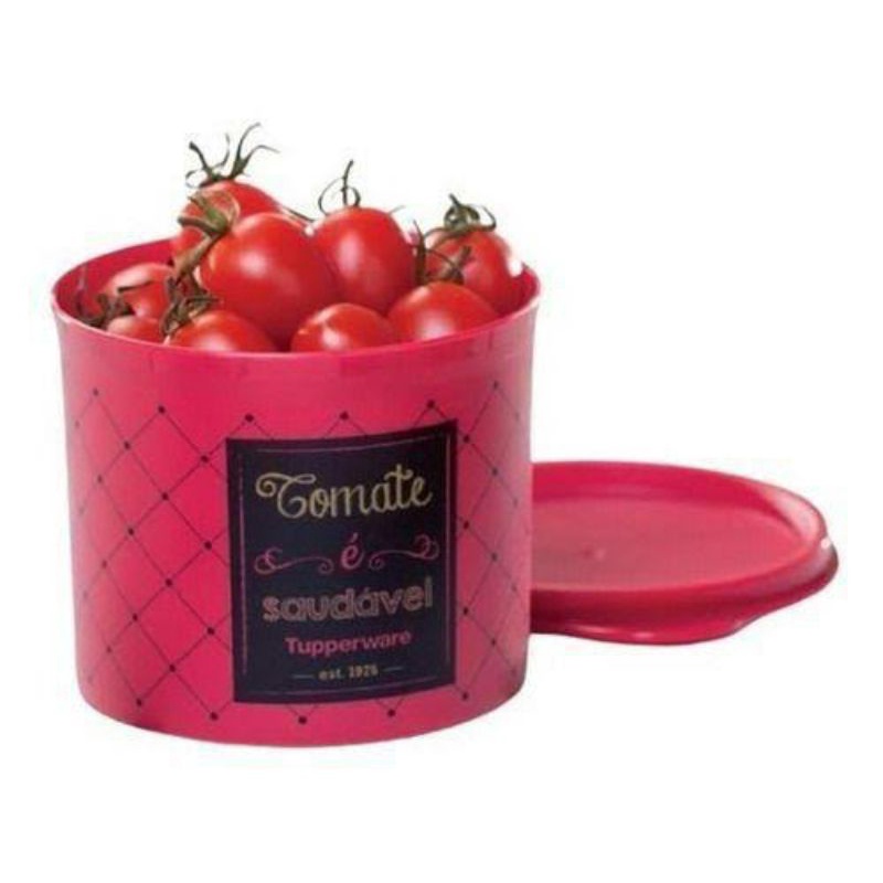 Tupperware Redondinha Tomate Bistrô 500ml. | Shopee Brasil