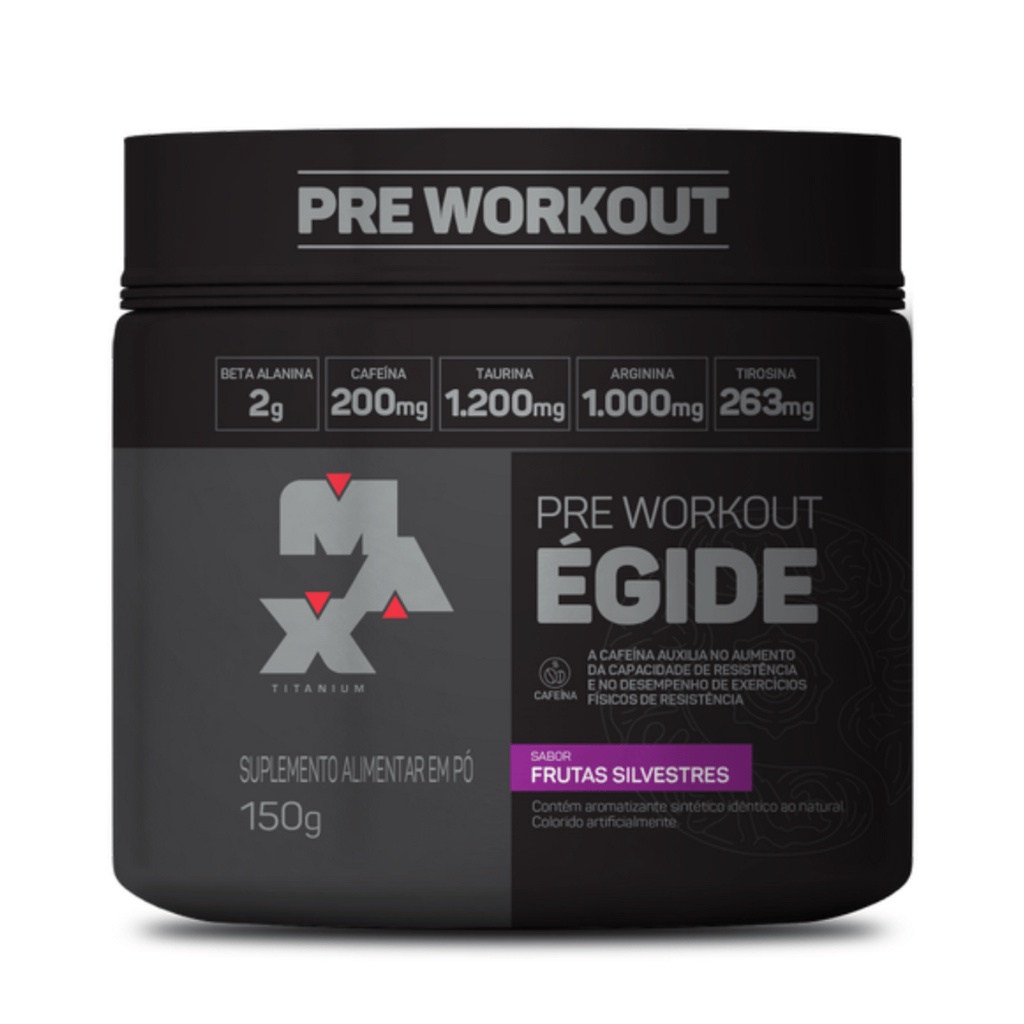 Pré Treino Égide 150g Max Titanium Lançamento