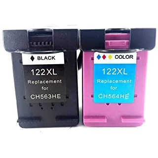 Par De Cartuchos Jato De Tinta 122xl Preto +122xl Colorido