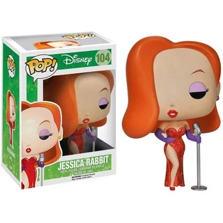 Funko Pop 104 Disney Jessica Rabbit Bonecos De Vinil