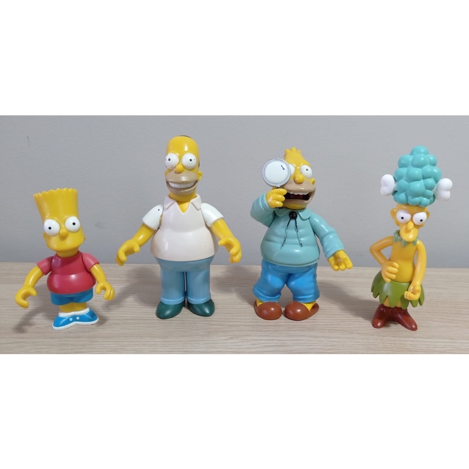 Bonecos Os Simpsons - Playmates - Série 1 - Ano 2000 | Shopee Brasil