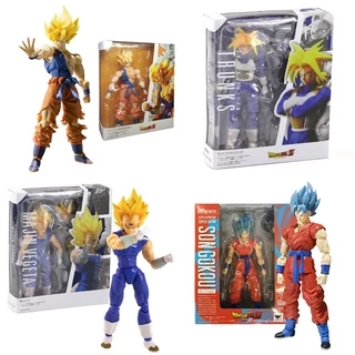 Anime SHF Dragon Son Gokou Ball Vegeta Trunks Super Saiyan Broly Action Figure Brinquedos