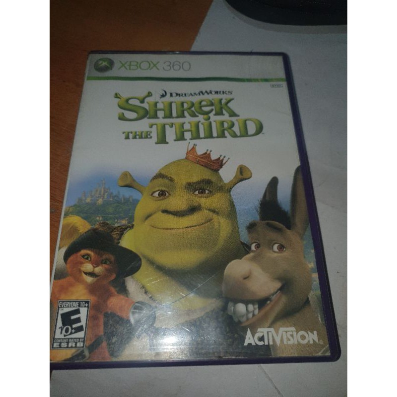 shrek the third xbox 360