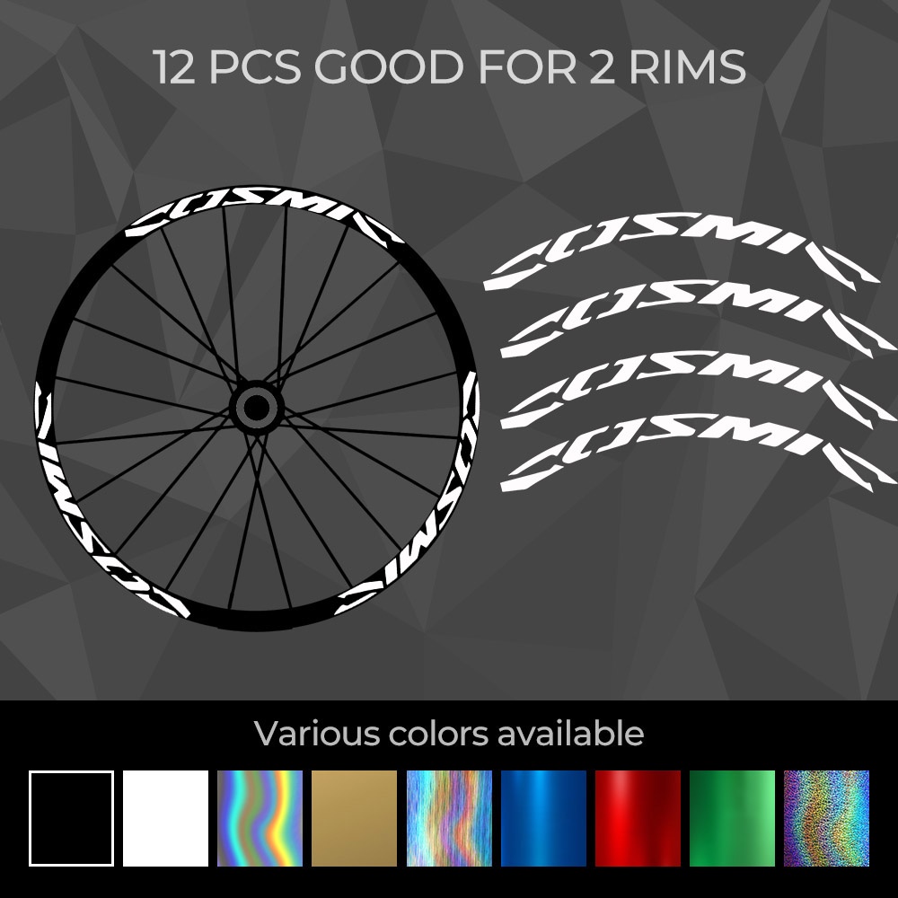 Mavic Cosmic Kit1 | 26 27.5 29 Aro Da Roda Adesivos Decal Para Mountain Bike E Road