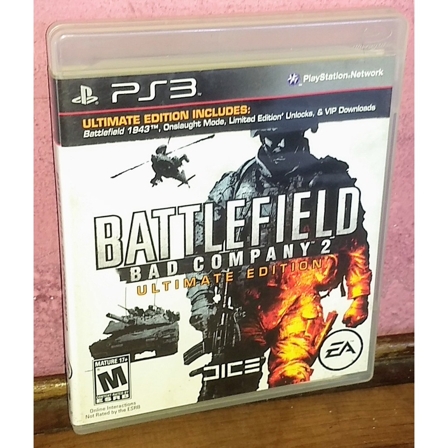 新品未開封 PS3 バトルフィールド：バッドカンパニー2 ULTIMATE Battlefield Bad Company 2 PS3 Ultimate Edition Mídia física