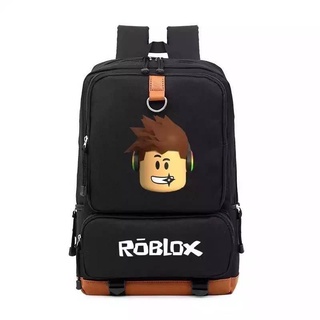 Roblox Mochila Primária e Ensino Médio Estudantes Schoolbag