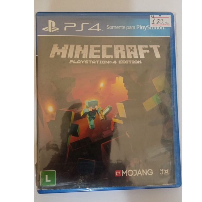 Minecraft Playstation 4 Edition - Ps4 Mídia Física Usado - Mundo