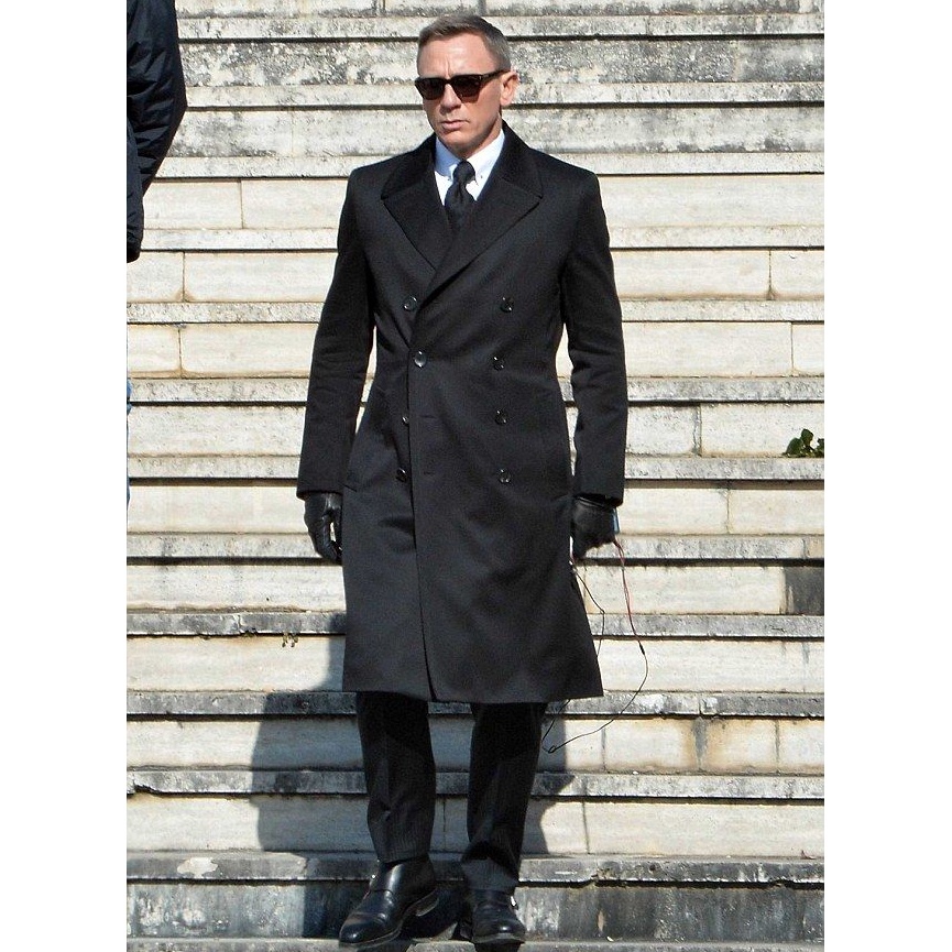 Sobretudo estilo 007 James Bond - roupa, casaco estiloso | Shopee Brasil