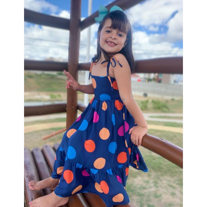 Vestido infantil de sales menina