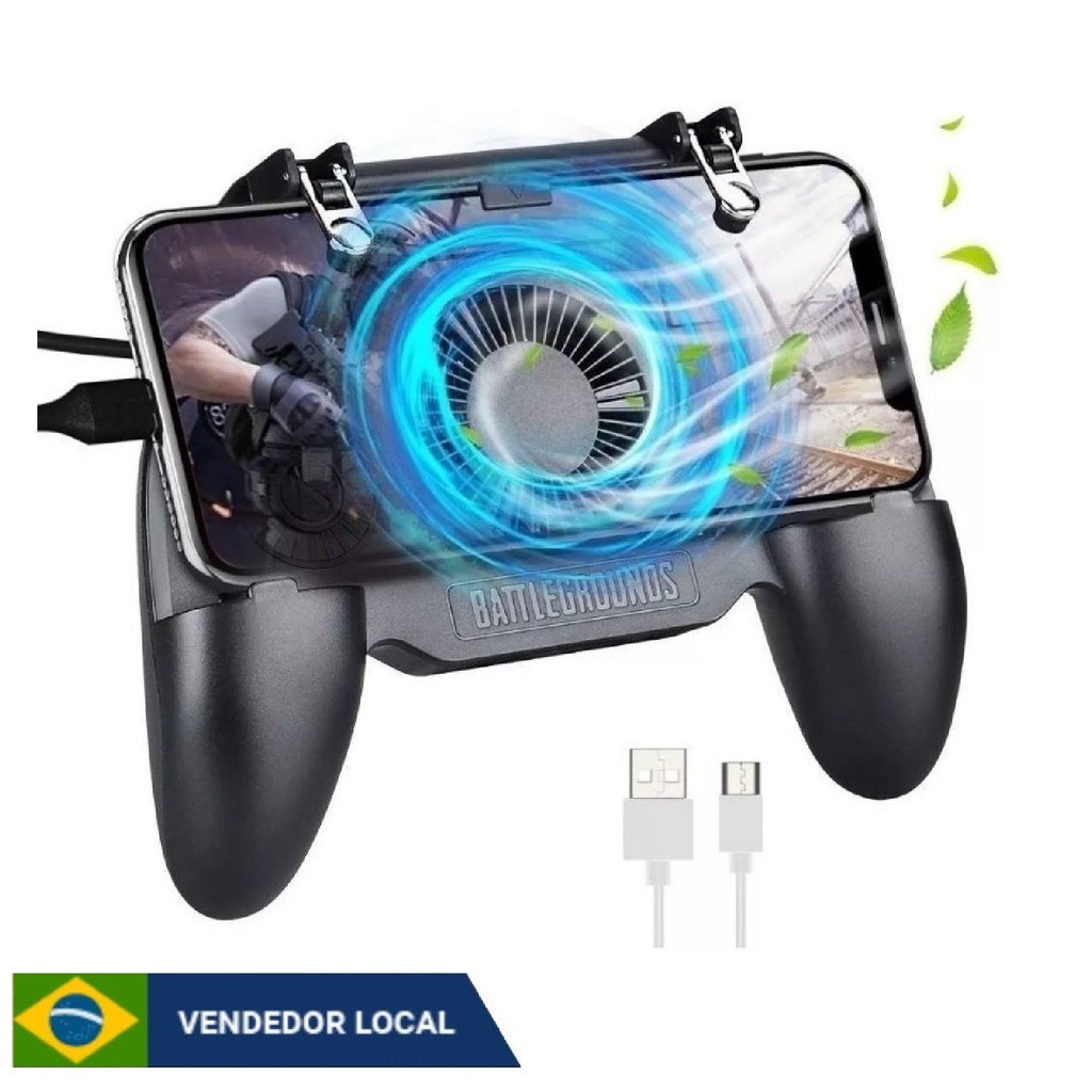 Controle Joystick Gamepad R1 L1 Freefire Pubg Gamer Cooler | Shopee Brasil