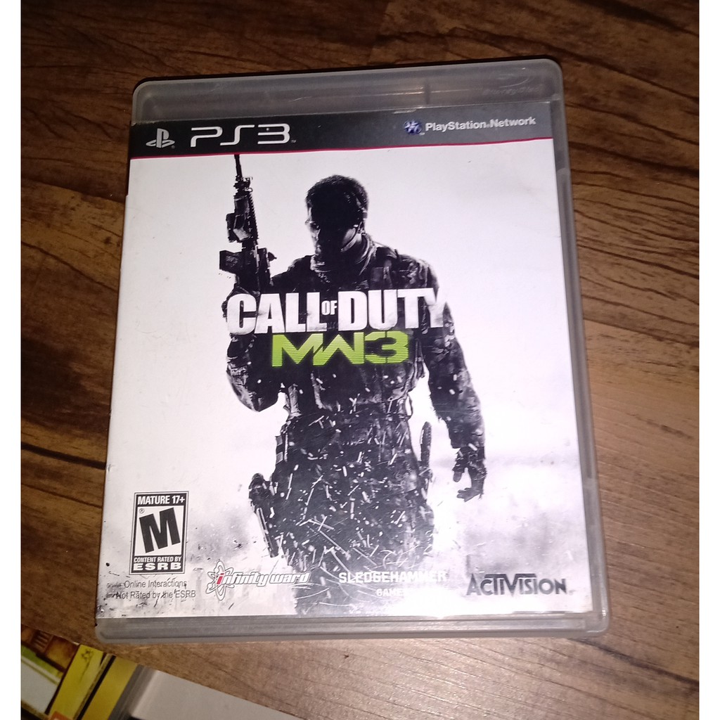 Call Of Duty Modern Warfare 3 Ps3 Mídia Física Shopee Brasil 7172