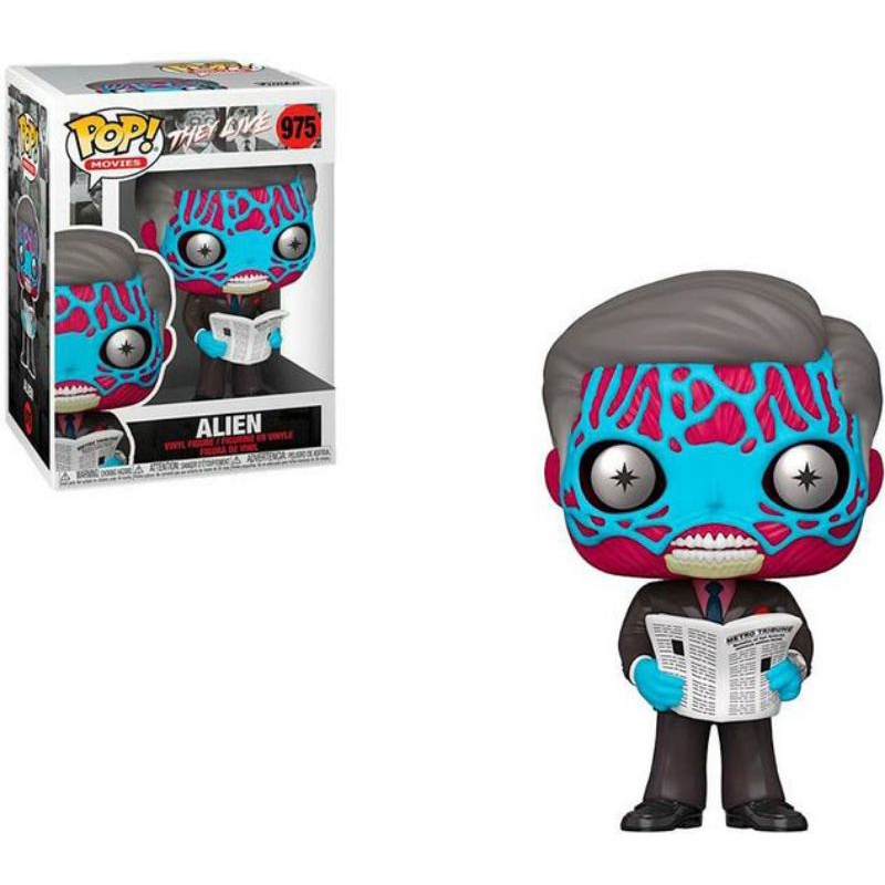 Funko Pop! They Live – Alien 975 Chase – Vinyl édition Limitée – Neuf