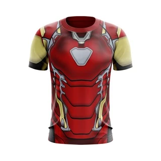 Camiseta Homem de Ferro Vingadores Marvel Iron Men Geek Anime Nostalgia