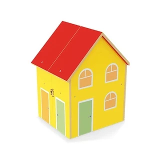 Casinha Madeira Móveis Yellow House 412 - Junges