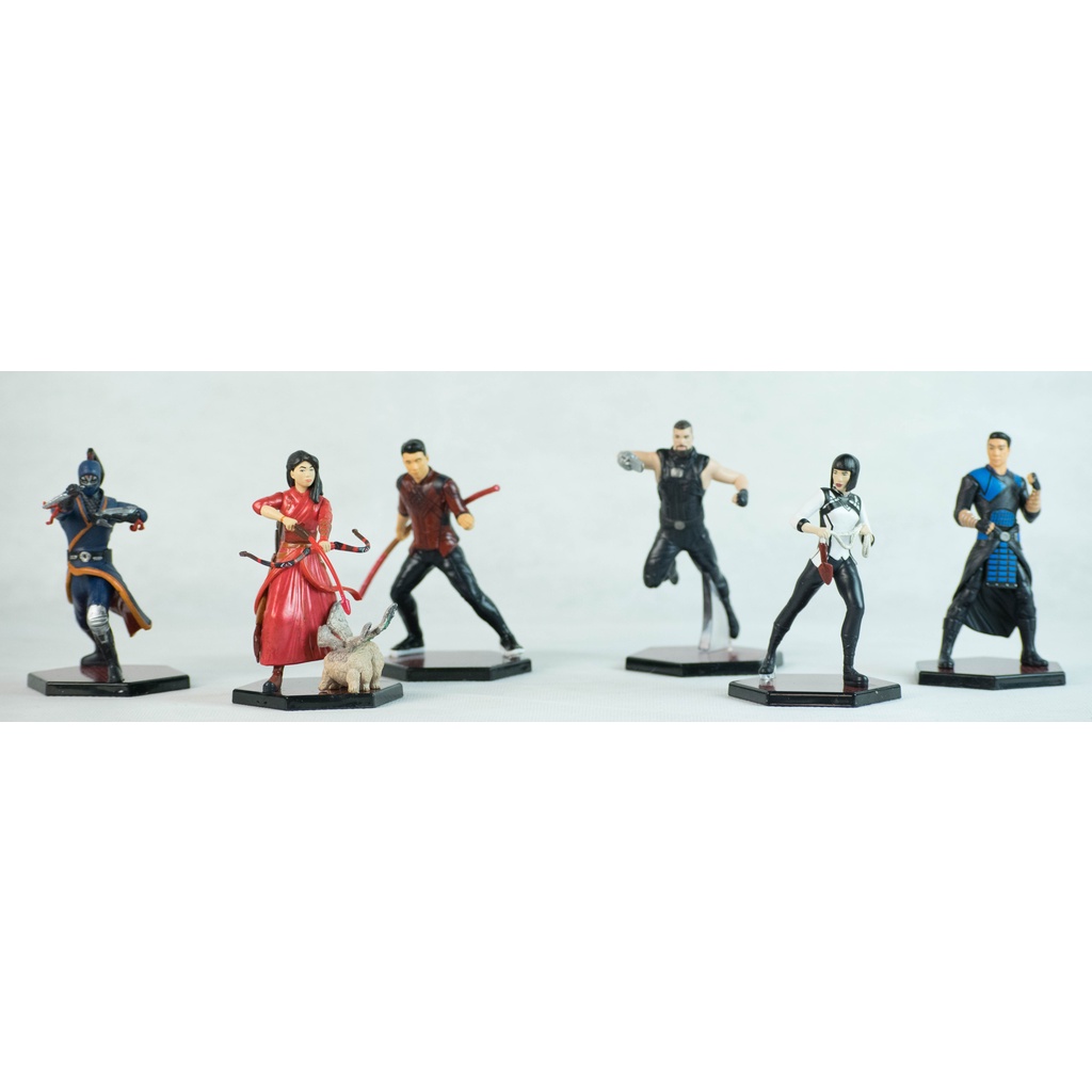 Disney store shop marvel figure set