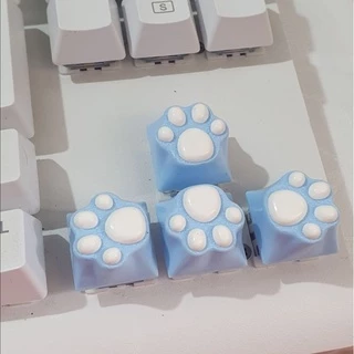 keycaps tecla personalizadas patinhas