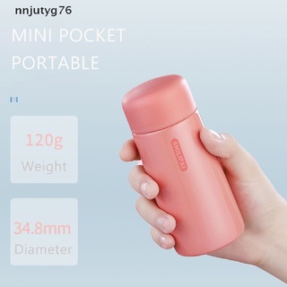 nnjutyg76 Mini Garrafa Térmica De Bolso A Vácuo De Parede Dupla