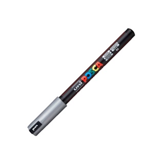 Caneta POSCA Marcador Multiuso PC-1MR 0.7mm - Prata