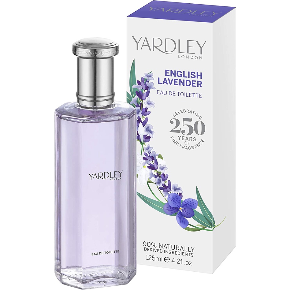 Perfume English Lavender Yardley 125 ml Selo ADIPEC Original e