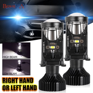 MITOM 2Pcs H4 Farol LED 8000LM Lâmpadas De Teto Para Carros