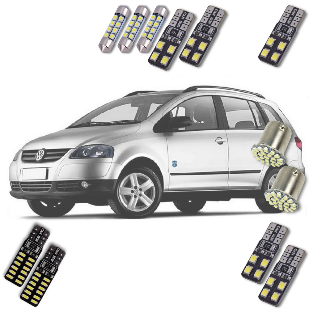 Acessórios para Veículos Lâmpadas Volkswagen Spacefox 2007 a 2009
