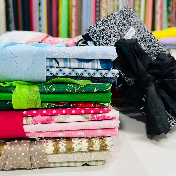 Retalho de Tecido Tricoline 1kg - Leia a Descrição do Produto