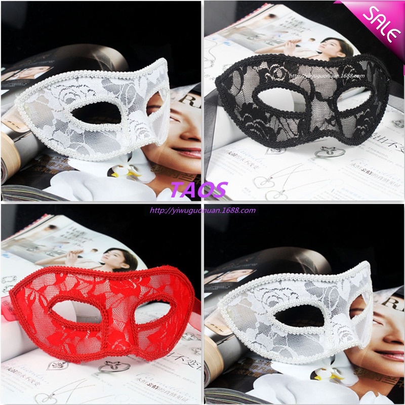 Máscara de Renda Veneziana Baile Para Ano Novo / Cosplay/Halloween GA