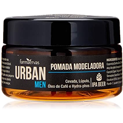 POMADA MODELADORA FARMAERVAS URBAN MEN IPA 50G