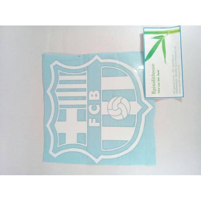 Adesivo Scritta Barcelona, 90x40 Mm, In Vinile Serigrafico, Per Interni/esterni