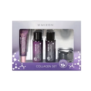 MIZON Collagen Miniature Set of Four / Viagem , Cuidados Com A Pele