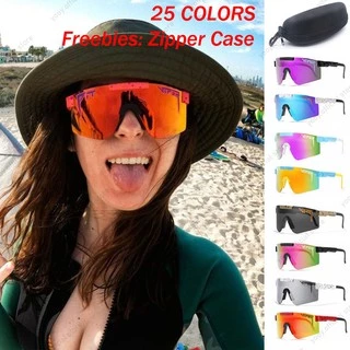 Pit Viper Sport Óculos De Sol Para Ciclismo Ao Ar Livre UV400 Homens Mulheres
