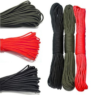 [Escolha De Valor] 31m/Lot 2mm Micro Cordão Paracord De Sobrevivência De Um Núcleo Corda De Camping Exterior Hikingparacord