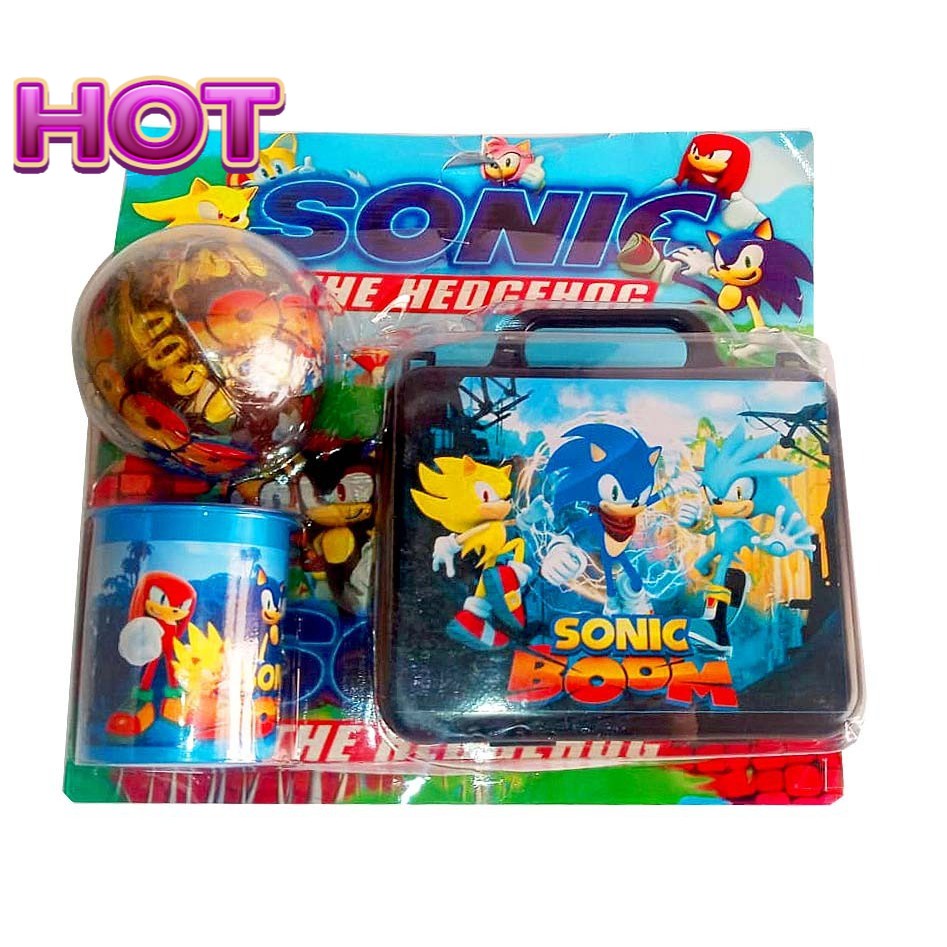 JoySee 6 bonecos Sonic The Hedgehog, topos de bolo, 5-7 cm : :  Brinquedos e Jogos