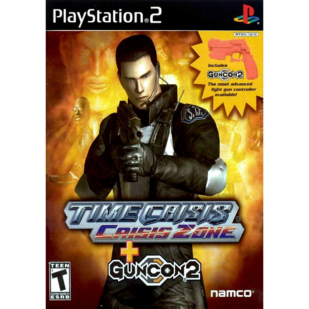 Time Crisis Crisis Zone jogo playstation ps2