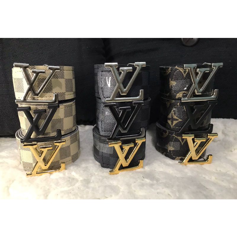 Cintos unissex Louis Vuitton _ tendência em alta.