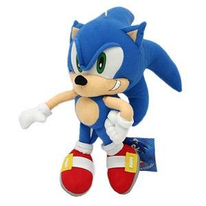 Sonic The Hedgehog, Pelúcia Sonic Movie 33 cm, 14,2 x 13,7 x 35,5