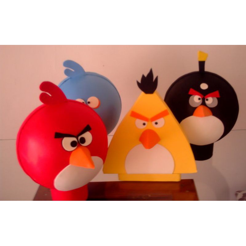Boneco Bubbles Angry Birds