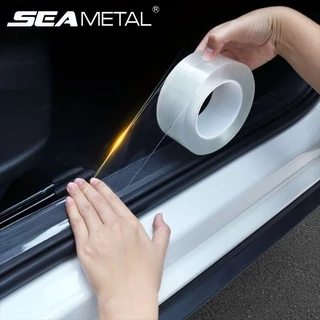Proteção Transparente Da Porta Do Carro Multifuncional Resistente A Arranhões Película